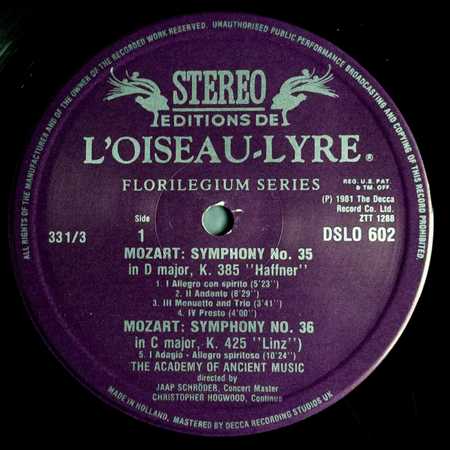 Guide to collecting - L'Oiseau-Lyre | Spiral Classics: Fine Quality ...